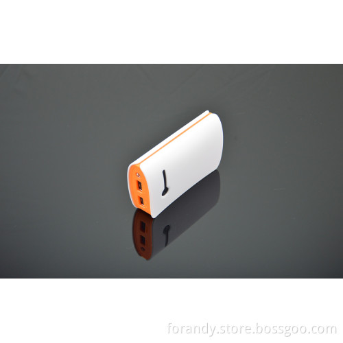 Plastic 6600mAh Capacity Portable Battery (PW-03)